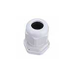 NGM Series White Nylon Cable Gland, M25 Thread, 13mm Min, 18mm Max, IP68 (NGM25-WHT)