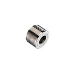 Stopping Blanking Plug, 1/2NPT in, Nickel Plated Brass, Threaded (7TCA297140R0077)
