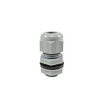FIT Series Grey Chloroprene Rubber (O-Ring/Seal), Polyamide Cable Gland, M25 Thread, 11mm Min, 17mm Max, (PMC25 SL080)