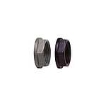 Black Low Smoke Zero Halogen (LSZH), Self-extinguishing Nylon Cable Gland Locknut, M25 Thread (7TCA296000R1857)