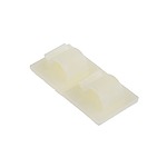 Natural Nylon Cable Clip, 8mm Max. Bundle (151-13604 RB8-PA66-NA)