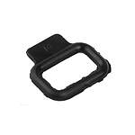 Black PVC Retaining Clip (201-20010 R1-PVC-BK)