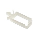 Natural Nylon Cable Clip, 11mm Max. Bundle (151-75209 WPC20-PA66-NA)
