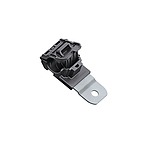 Black Nylon Ratchet P Clamp, 19.5mm Max. Bundle (151-01440 RCB180SM8-PA66HIRHSUV/ST/ZN-BK)