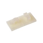 Natural Nylon Cable Clip, 6mm Max. Bundle (151-13019 RA6-PA66-NA)