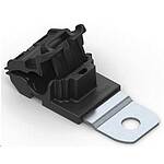 Black Nylon Ratchet P Clamp, 13.7mm Max. Bundle (151-01416 RCA180SM8-PA66HIRHSUV/ST/ZN-BK)
