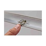 Metallic Stainless Steel Cable Clip, 7.6mm Max. Bundle (151-00982 MSC2-SS304-ML)