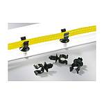 Black Polyamide Fixing Element, 7mm Max. Bundle (151-14314)