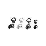 Black Polyamide Beam Clamp D, 22mm Max. Bundle (151-01198)