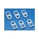Self Adhesive Natural Cable Tie Mount 9.5 mm x 17.9mm, 3.5mm Max. Cable Tie Width (151-61319 FH30-PA66-NA)