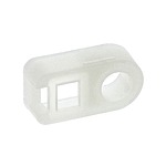 Self Adhesive Natural Cable Tie Mount 7.1 mm x 13.3mm, 2.5mm Max. Cable Tie Width (151-61119 FH18-PA66-NA)
