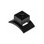 Self Adhesive Black Cable Tie Mount 17 mm x 25mm, 8mm Max. Cable Tie Width (151-27010 LKC-PA66-BK)