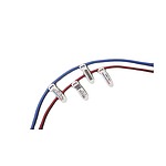 Self Adhesive White Cable Tie Mount 210 (Liner) mm x (TAGN80L-VTM0)