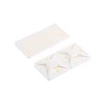 Self Adhesive Natural Cable Tie Mount 19 mm x 19mm, 4.1mm Max. Cable Tie Width (151-28705 MB3A-PA66-WH)