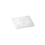 Self Adhesive Natural Cable Tie Mount 25 mm x 25mm (7TAG054870R0001)