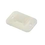 Natural Cable Tie Mount 14 mm x 20mm, 4mm Max. Cable Tie Width (151-21319 TY3G1-PA66-NA)