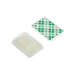 Self Adhesive Natural Cable Tie Mount 14 mm x 20mm, 4mm Max. Cable Tie Width (151-11319 TY3G1S-PA66-NA)