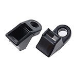 Self Adhesive Black Cable Tie Mount 12 mm x 27mm, 7.6mm Max. Cable Tie Width (151-26302 LKM-PA66-BK)
