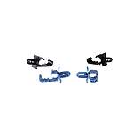 Self Adhesive Black Cable Clip (151-01038)