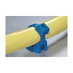 Self Adhesive Blue Cable Tie Mount 11.8 mm x 17.8mm, 6.4mm Max. Cable Tie Width (151-00653 KR6G5-E/TFE-BU)