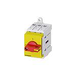 Switch Disconnector, 3 Pole, 40A Max Current, 40A Fuse Current (3LD3330-0TK13)