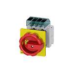 Switch Disconnector, 4 Pole, 40A Max Current, 40A Fuse Current (3LD3354-1TL53)