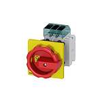 Switch Disconnector, 3 Pole, 40A Max Current, 40A Fuse Current (3LD3354-1TK53)
