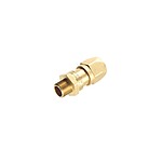 ABB, Conduit Fitting, 40mm Nominal Size, M40, Nickel Plated Brass, Metallic (7TCA297090R0140)