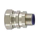 Swivel, Conduit Fitting, 20mm Nominal Size, M20, Brass, PA 6, Silver (166-32303 LTS20-SMC-M20-NPB/PA6/PS-SR)