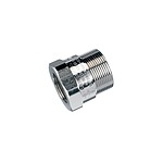 Reducer, Hose Adapter, 40mm Nominal Size, M40, Nickel Plated Brass, Metallic (7TCA297130R0293)