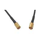 Female SMB to Female SMB Coaxial Cable, RG174, 50 Ω, 1m (L09999B3611)