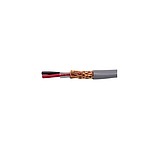 Control Cable, 4 Cores, 0.24 mm², Military, Screened, Grey PVC Sheath, 24 AWG (3213 SL001)