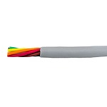 EcoCable Mini Control Cable, 6 Cores, 0.15 mm², ECO, Unscreened, 305m, Grey mPPE Sheath, 26 AWG (78016 SL001)