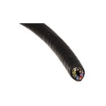 Xtra-Guard 2 Control Cable, 8 Cores, 0.81 mm², Screened, 30m, Black PE Sheath, 18 AWG (25388 BK005)