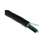 Xtra-Guard 2 Control Cable, 4 Cores, 0.81 mm², Screened, 30m, Black PE Sheath, 18 AWG (25384 BK005)