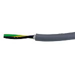 EcoFlex PUR Control Cable, 2 Cores, 1.33 mm², ECO, Unscreened, 30m, Grey PUR Sheath, 16 AWG (80041 SL005)