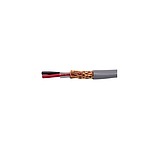 Control Cable, 4 Cores, 0.33 mm², Screened, Grey PVC Sheath, 22 AWG (1738C SL005)