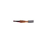 Control Cable, 2 Cores, 0.33 mm², Screened, Grey PVC Sheath, 22 AWG (2254 SL005)