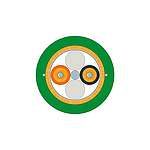 Multi Mode Fibre Optic Cable, 50/125um, 200m (6XV18733AT20)