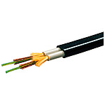 to ST OM1 Multi Mode Fibre Optic Cable, 900um, 15m (6XV18205BN15)