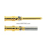 Han D Male 10A Crimp Contact Minimum Wire Size 0.14mm² Maximum Wire Size 0.37mm² for use with Heavy Duty Power Connector (09150006171)
