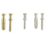 Han E Female 16A Crimp Contact Minimum Wire Size 0.75mm² Maximum Wire Size 0.75mm² for use with Han E GoldTec (09330006414)