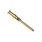 Han Contacts Male 10A Crimp Contact Minimum Wire Size 1mm² Maximum Wire Size 1mm² for use with Heavy Duty Power (09150006122)