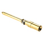 Han Contacts Male 10A Crimp Contact Minimum Wire Size 1.5mm² Maximum Wire Size 1.5mm² for use with Heavy Duty Power (09150006121)