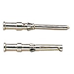 Han D Male 10A Crimp Contact Minimum Wire Size 2.5mm² Maximum Wire Size 2.5mm² for use with Han D GoldTec Industrial (09150006306)