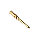 Han D Male 10A Crimp Contact for use with Heavy Duty Power Connector (09150006124)