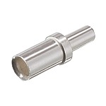 Han-Yellock Male 20A Crimp Contact Minimum Wire Size 1mm² Maximum Wire Size 1mm² for use with Heavy Duty Power Connector (11050006104)