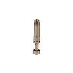 Han E Female 16A Crimp Contact Minimum Wire Size 1mm² Maximum Wire Size 1mm² for use with Heavy Duty Power Connector (09330006205)