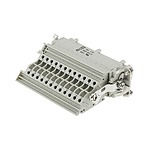 Han B Series size 24 B Connector Insert, Female, 24 Way, 16A, 500 V (09330244725)