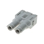 HARTING Heavy Duty Power Connector Module, 70A, Female, Han-Modular Series, 2 Contacts (09140022742)